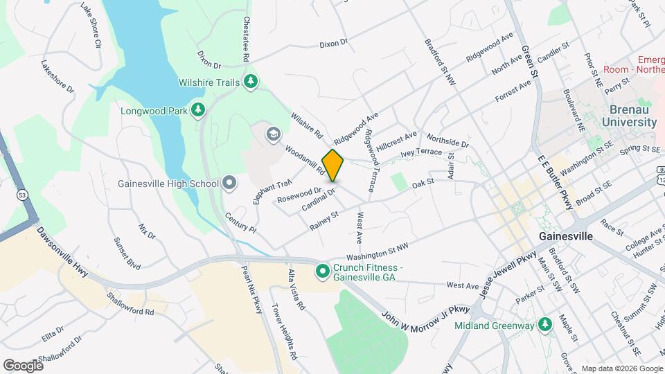 525 Woodsmill Rd Map and Location Details