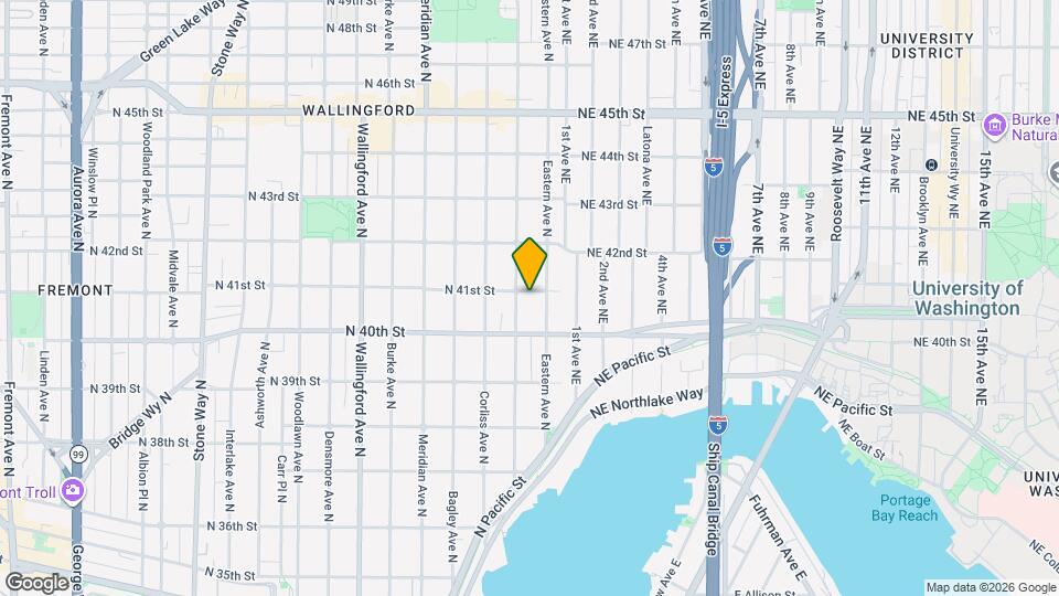 2409 N 41st St, Unit Wallingford apartment Map and Location Details