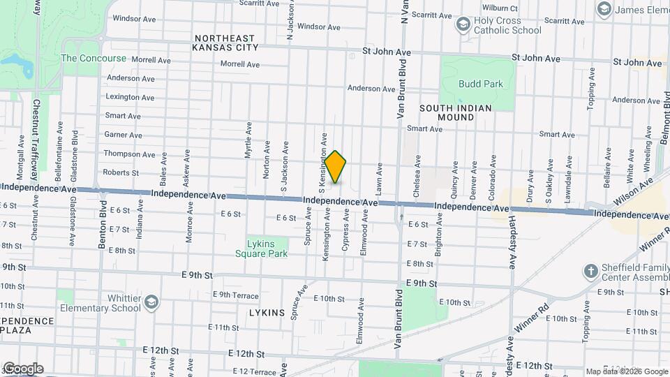 532 Cypress Ave Map and Location Details