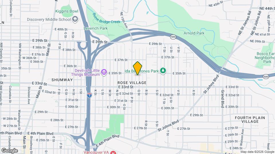 3410 Q St Map and Location Details