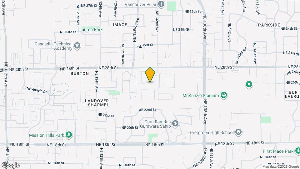 2609 NE 131st Ave Map and Location Details