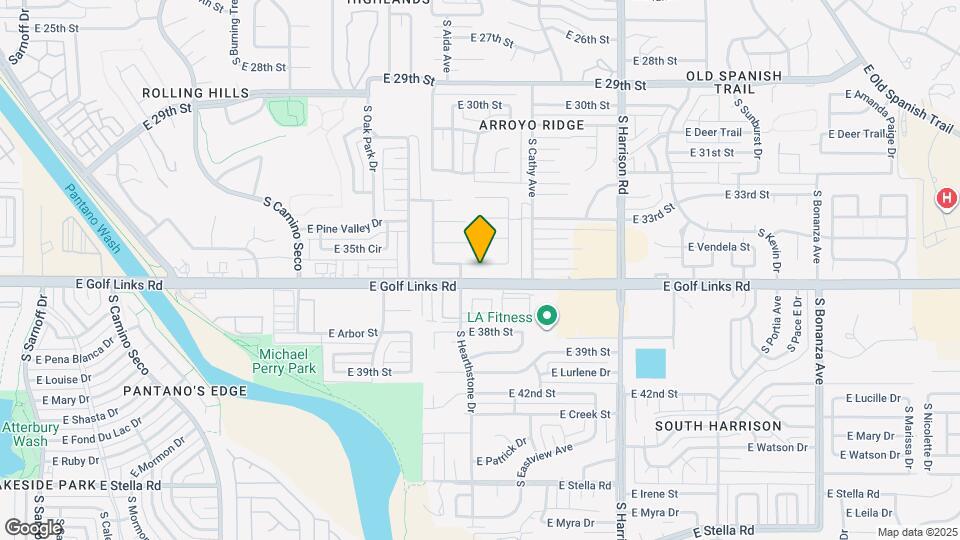 9222 E Calle Arroyo Rapido Map and Location Details