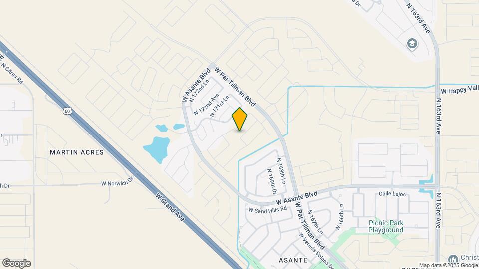 24596 N 170th Dr Map and Location Details