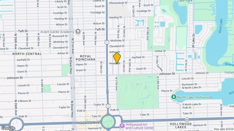 1018 N 17th Ave Mapa y Detalles de la Ubicación