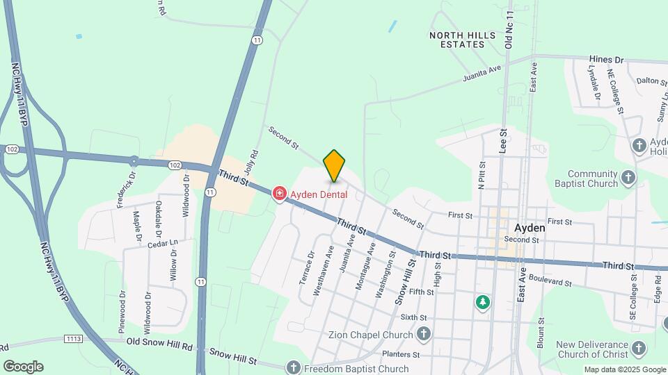 4019 Laurinburg Rd Map and Location Details