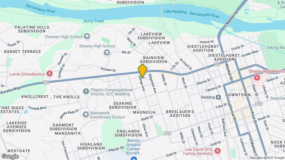 1167 Orange Ave Mapa y Detalles de la Ubicación