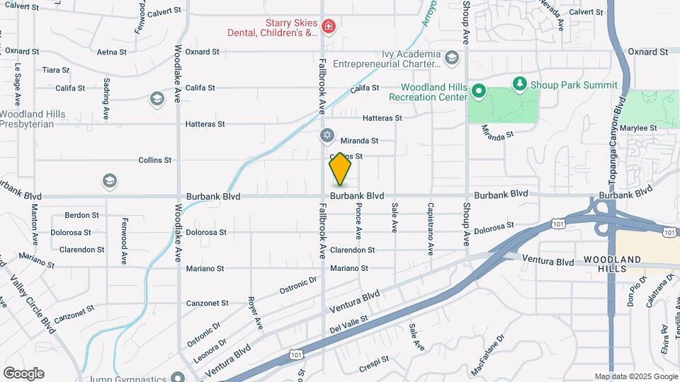 22731 Burbank Blvd Mapa y Detalles de la Ubicación