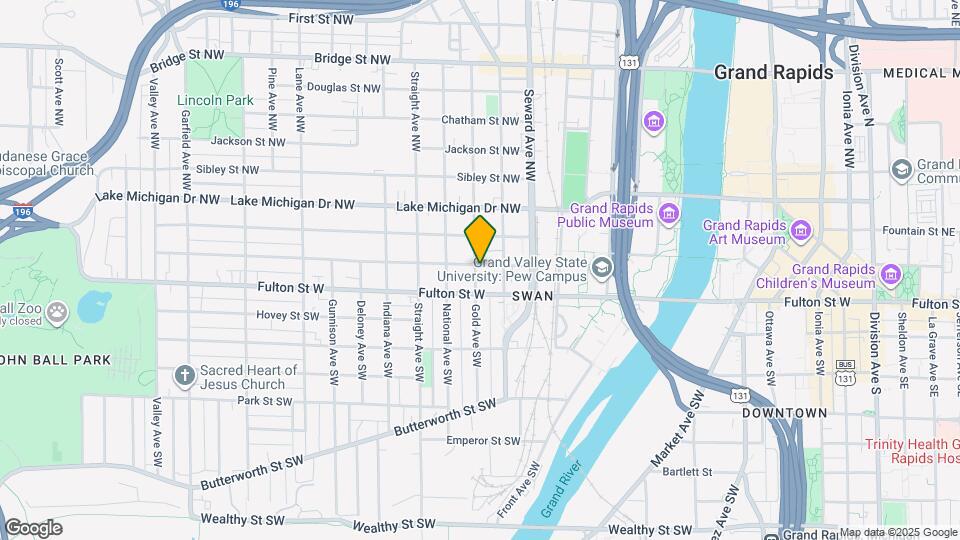 656 Veto St NW Map and Location Details