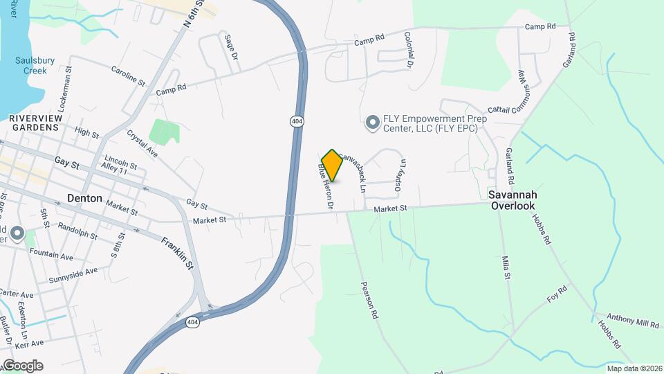 1402 Blue Heron Dr Map and Location Details