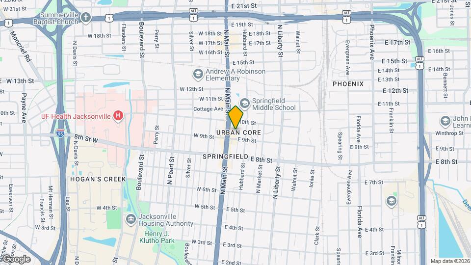 1922 Redell St Map and Location Details