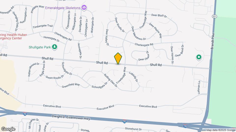 6554 Shull Rd Map and Location Details