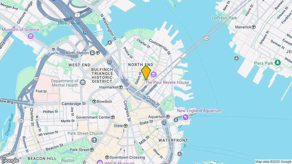 275 Hanover St Mapa y Detalles de la Ubicación