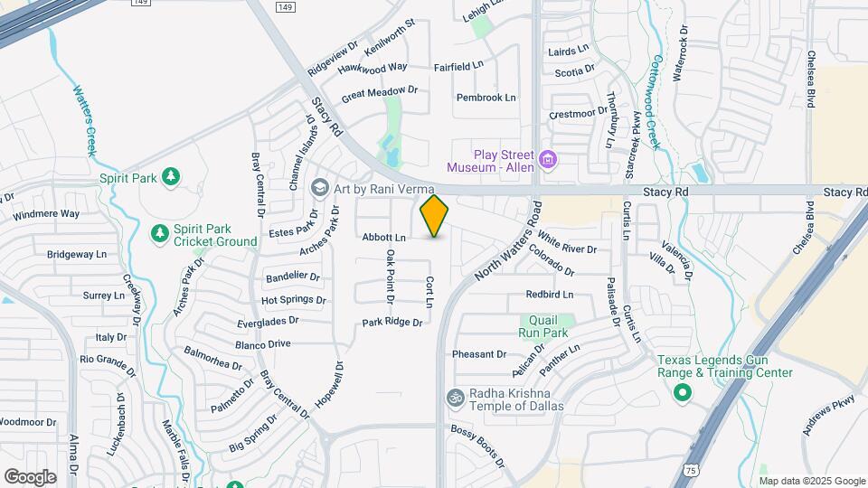 941 Abbott Ln Map and Location Details