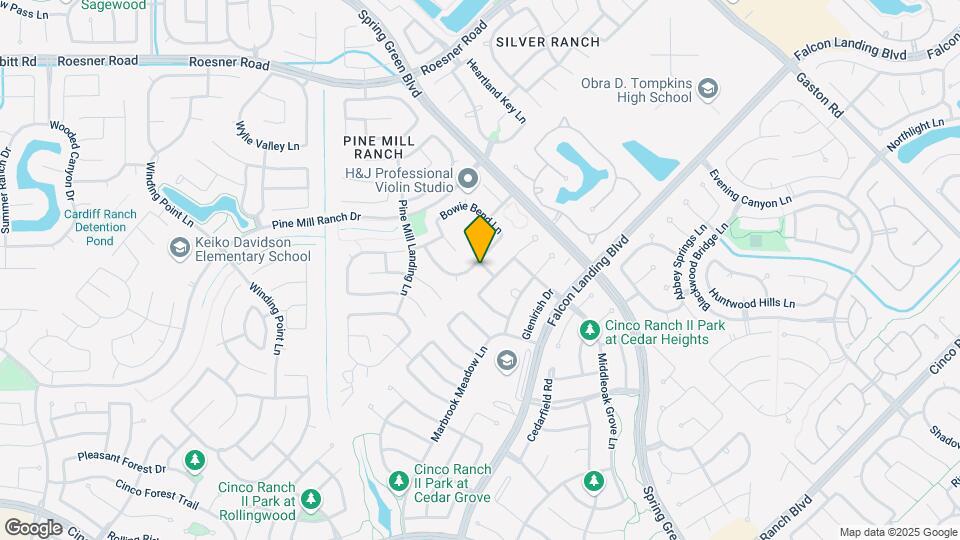 26535 Ashwood Creek Ln Map and Location Details