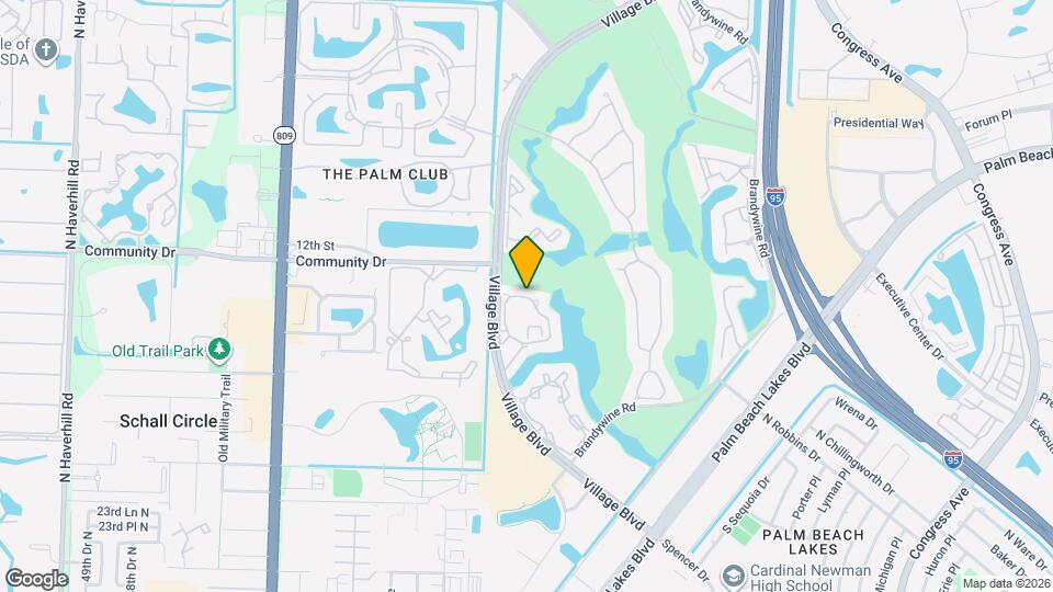 14208 Glenmoor Dr Map and Location Details