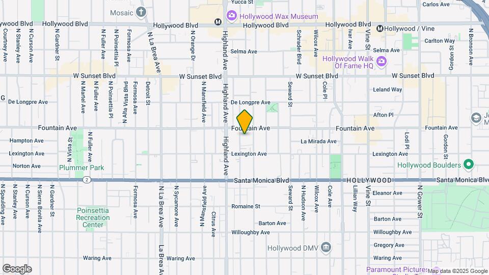 1228 N Mccadden Pl Map and Location Details