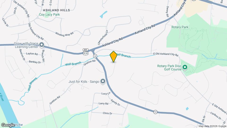 1042 Brightwood Ct Map and Location Details