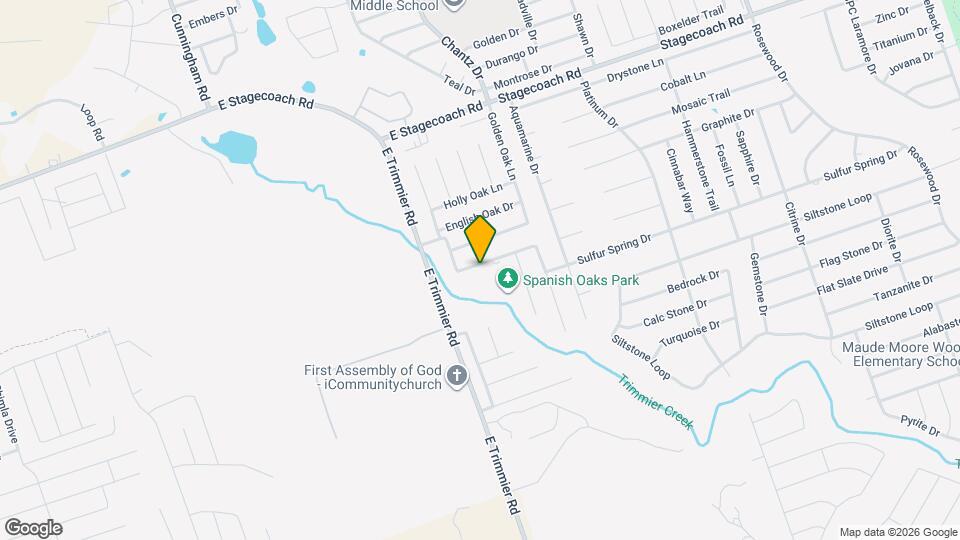 5307 Sulfur Spring Dr Map and Location Details