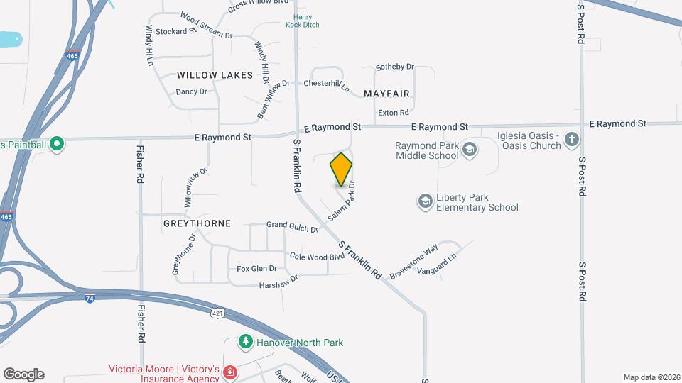 2335 Layton Park Dr Map and Location Details