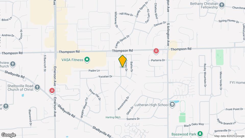 5123 Pappas Dr Map and Location Details