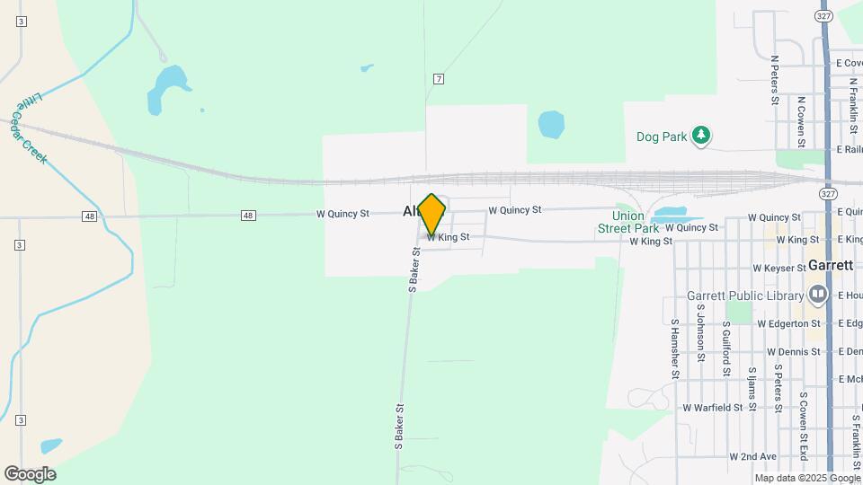 1409 W King St Map and Location Details