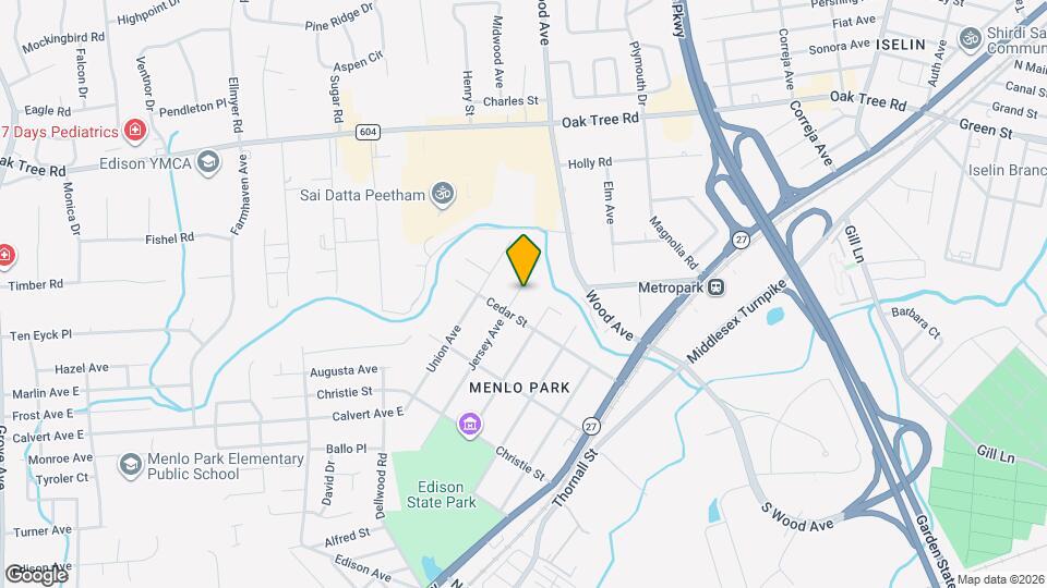 37 Jersey Ave Map and Location Details