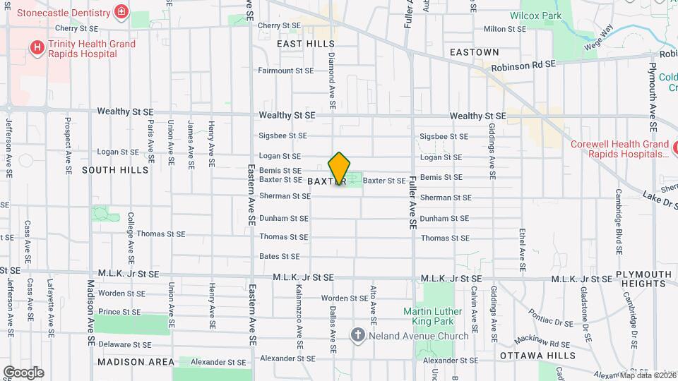 1007 Sherman St SE Map and Location Details