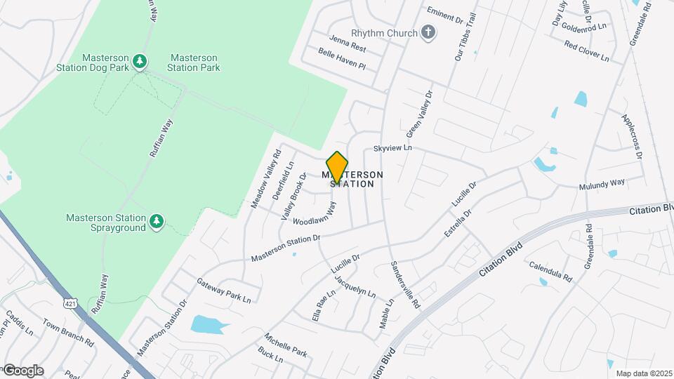 2688 Woodlawn Way Map and Location Details