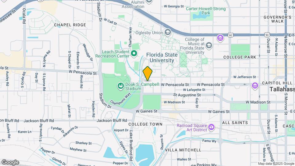 StateHouse Varsity Mapa y Detalles de la Ubicación