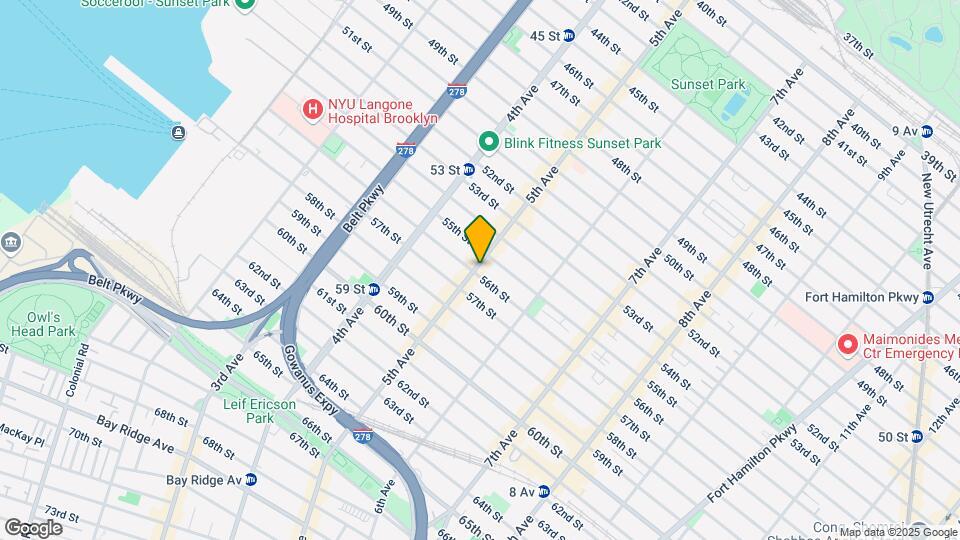 5517 5th Ave Mapa y Detalles de la Ubicación