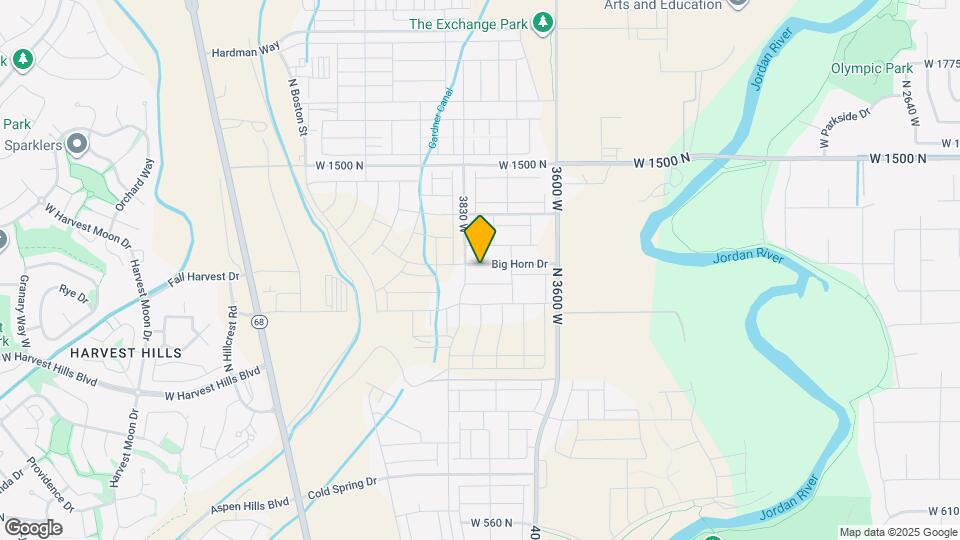 3783 Big Horn Dr Map and Location Details