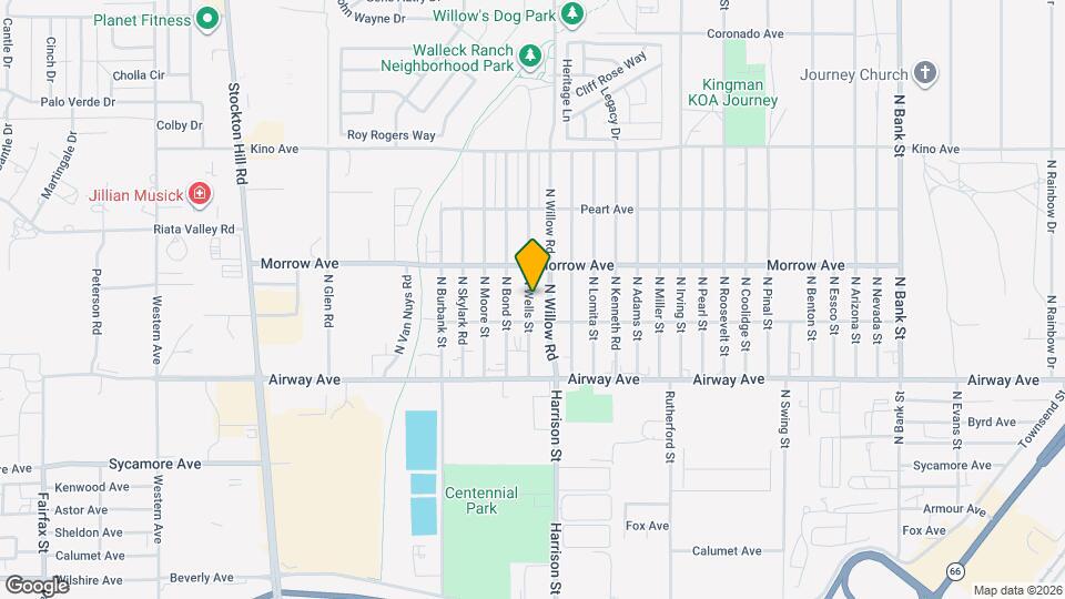 3606 N Wells St Map and Location Details