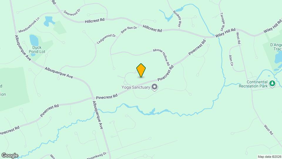 126 Pinecrest Rd Map and Location Details