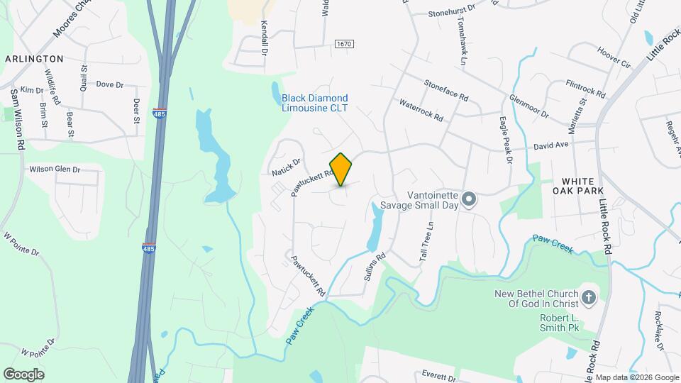 7525 Thorn Bluff Rd Map and Location Details