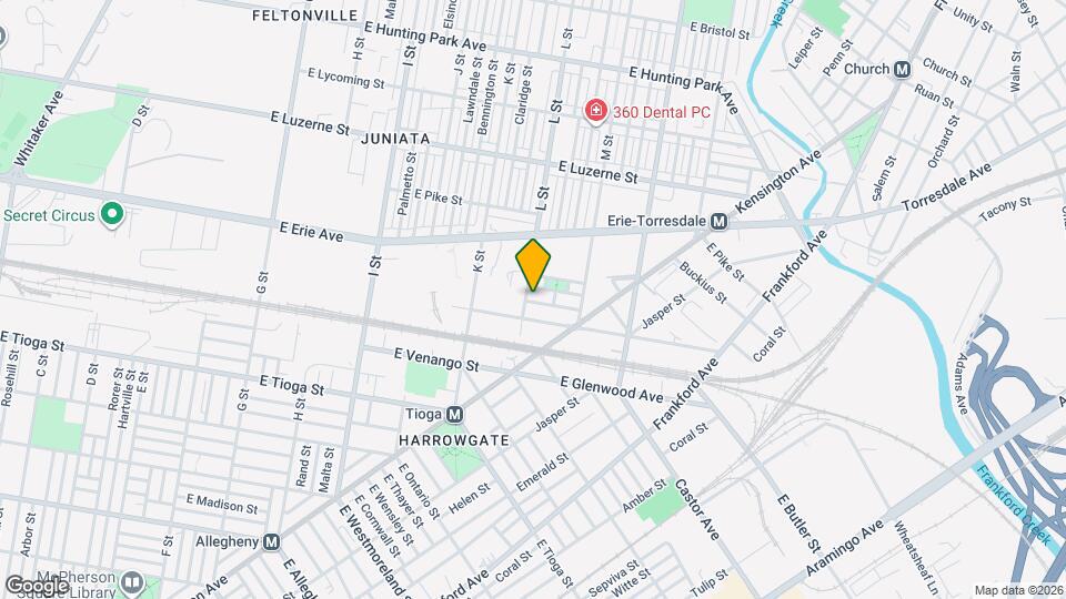 3719 L St, Unit 1 Mapa y Detalles de la Ubicación