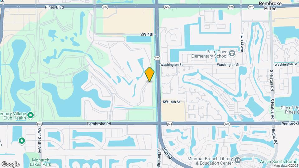 1110 SW 125th Ave Map and Location Details