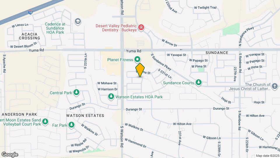 23377 W Cocopah St Map and Location Details