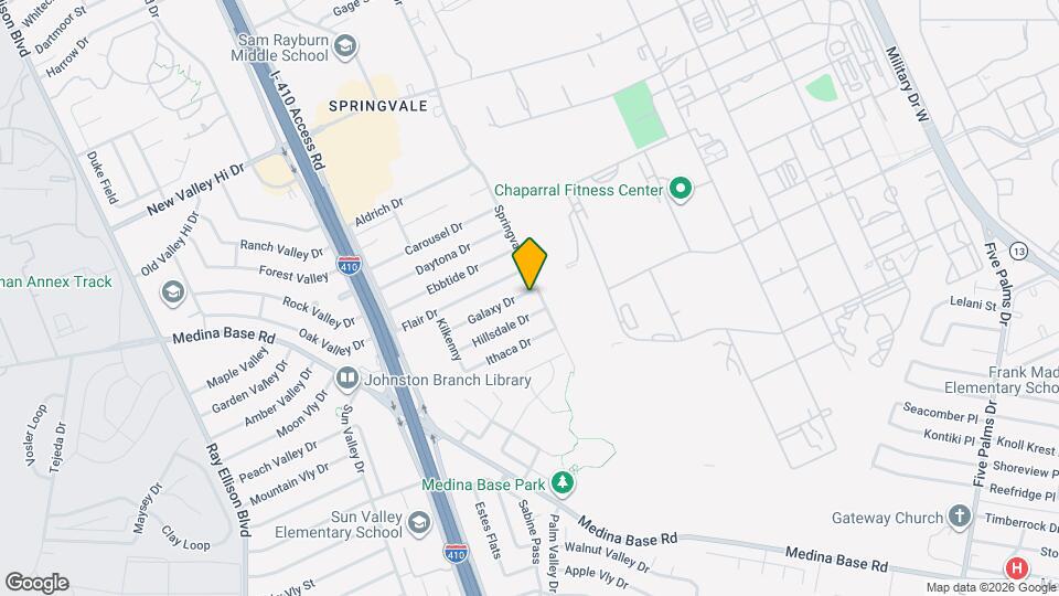 106 Galaxy Dr Mapa y Detalles de la Ubicación