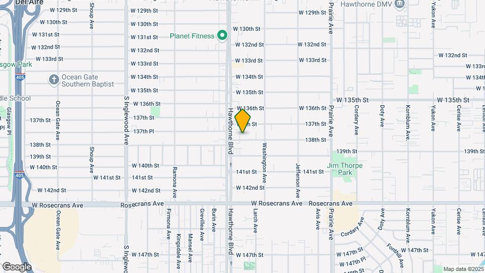 4379 W 138th St Mapa y Detalles de la Ubicación