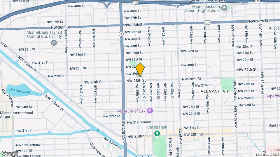 2485 NW 28th St Map and Location Details