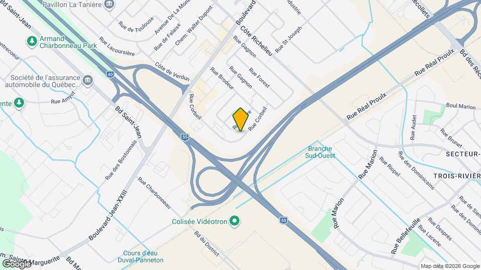 6040 Corbeil Map and Location Details