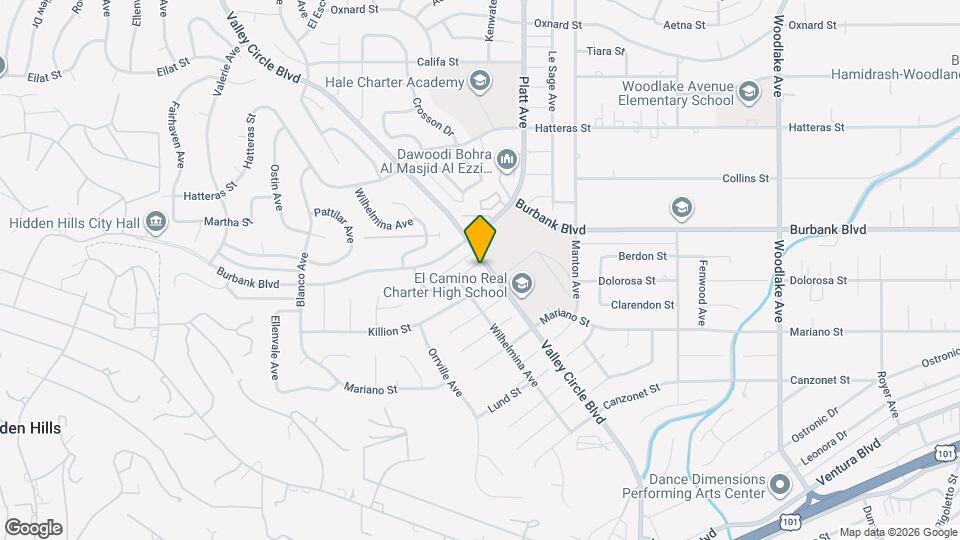 23800 Berdon St Map and Location Details