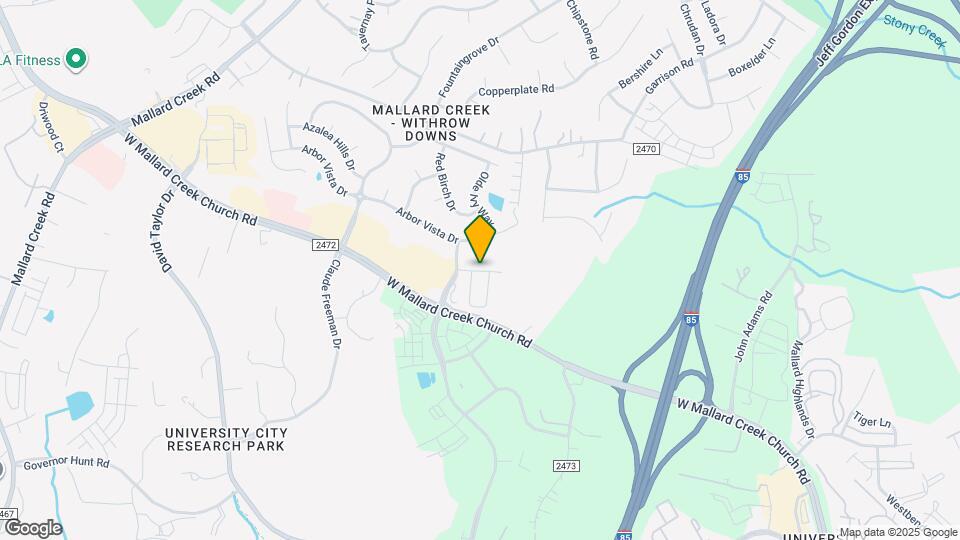 2314 Creekmere Ln Map and Location Details