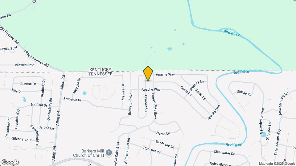 1353 Chinook Cir Map and Location Details