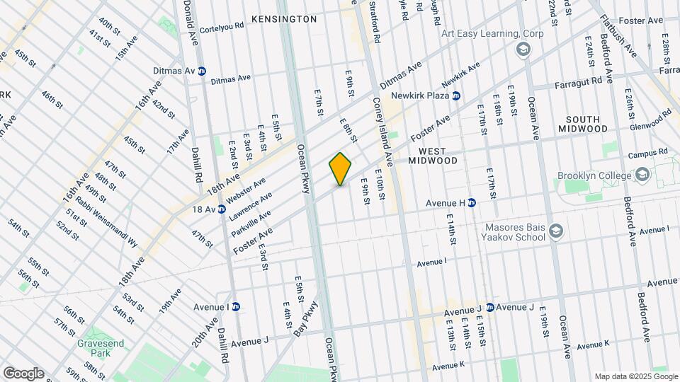 714 Foster Ave Mapa y Detalles de la Ubicación