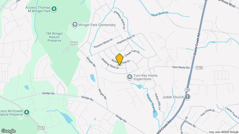 12911 Walking Stick Dr Map and Location Details