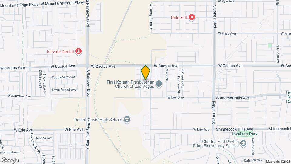 10613 Adobe Ranch St Map and Location Details