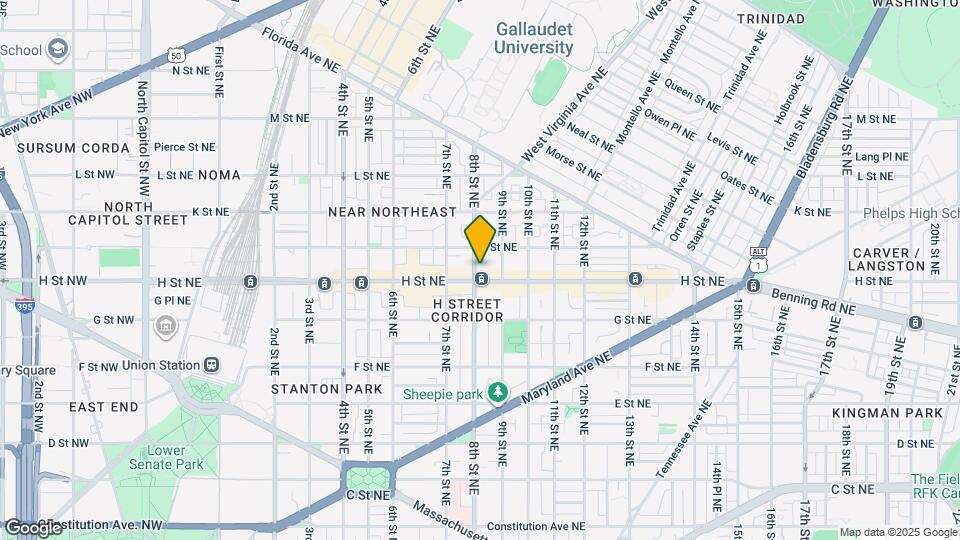 811-818 8th St NE Map and Location Details