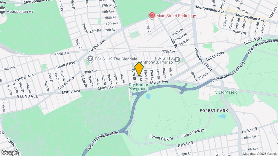 78-62 81st St Map and Location Details