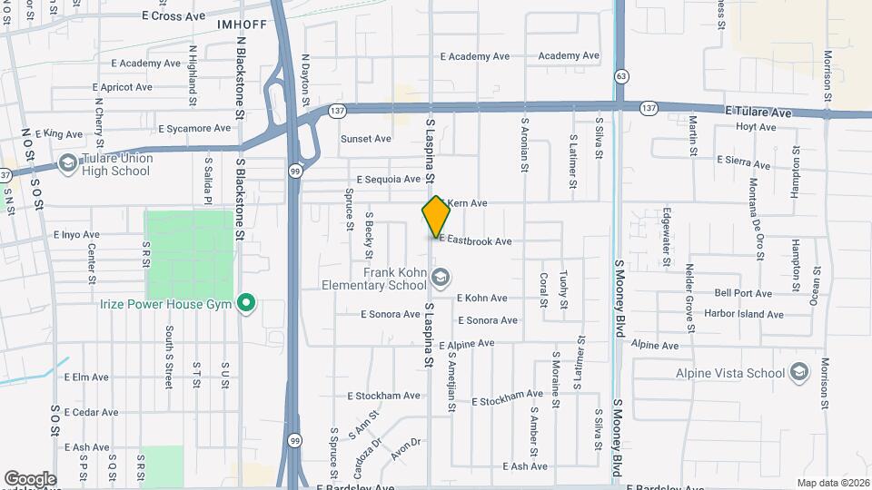 1607 E Eastbrook Ave Map and Location Details